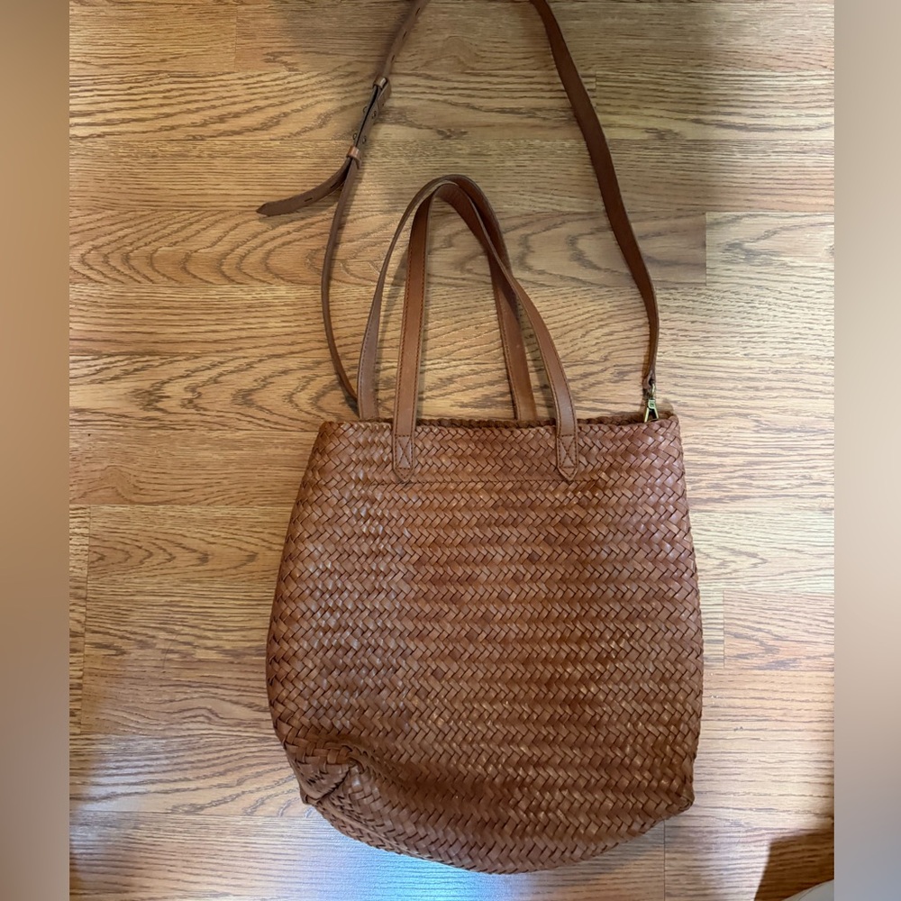 Madewell Braided Leather Transport Tote - Picture 6 of 7